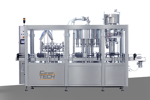automatic rinsing-filling-capping monoblock for still wine and spirits