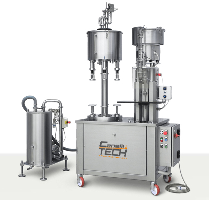 Monoblocco imbottigliamento birra riempimento tappatura Monoblocco imbottigliamento birra riempimento tappatura
