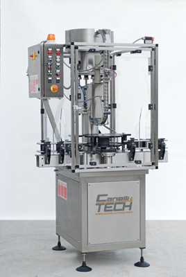 Tappatrice automatica per tappi a corona Tappatrice automatica per tappi a corona