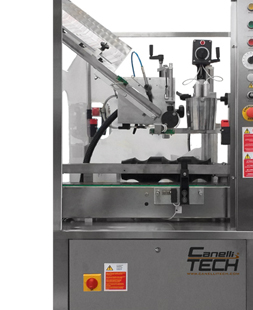 AUTOMATIC LINEAR LABELLER FOR ROUND AND SQUARE BOTTLES