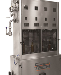 SEMI AUTOMATIC COUNTERPRESSURE  FILLER 4 VALVES 